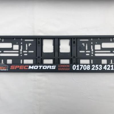 Car Number Plate Holders Surrounds Frames – Custom Personalized Advertising
