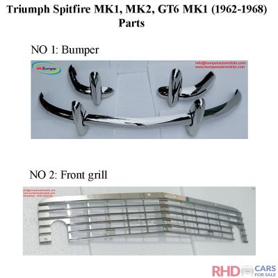 Triumph Spitfire MK1, MK2, GT6 MK1 Year (1962-1968)